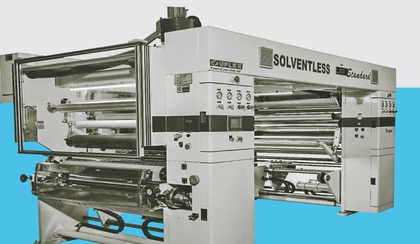 Solvent-less lamination machine