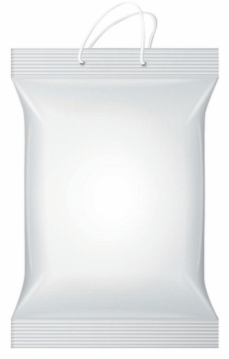 Rice bag with carry handle